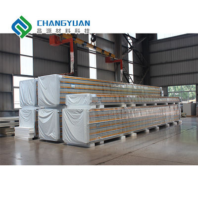 Цвет панели стены сэндвича PU Shandongchangyuan звукоизоляционный различный