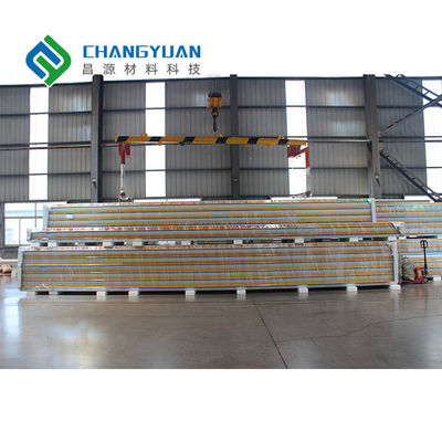 Цвет панели стены сэндвича PU Shandongchangyuan звукоизоляционный различный