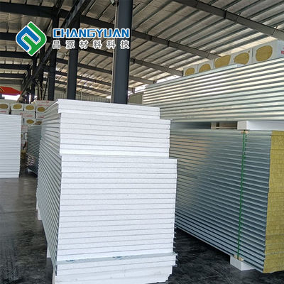 Панель 50mm/75mm/100mm SMP PVDF PVF составная для внешней стены и крыши