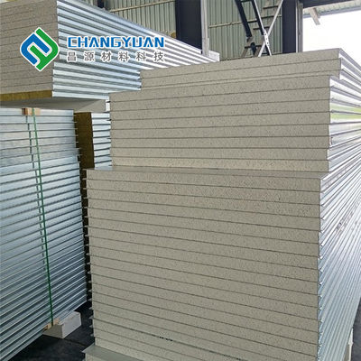 Панель 50mm/75mm/100mm SMP PVDF PVF составная для внешней стены и крыши