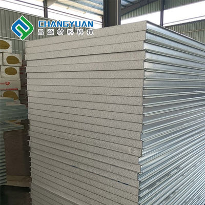 Панель 50mm/75mm/100mm SMP PVDF PVF составная для внешней стены и крыши