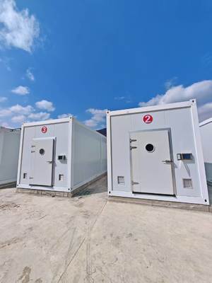 Контейнерная ферма для грибов с низким содержанием с дистанционным мониторингом и стандартным контейнером 20 или 40 футов