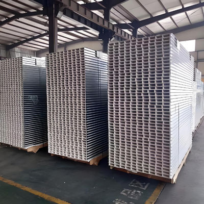 Пылестой и антибактериальный полые стеклянные магниевые доски стеновая панель чистой комнаты с красивым внешним видом и отличными характеристиками