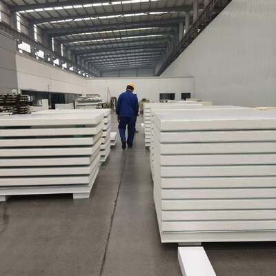 Огнестойкая и водонепроницаемая сэндвичная панель для чистых помещений с настраиваемой толщиной для условий высокой чистоты