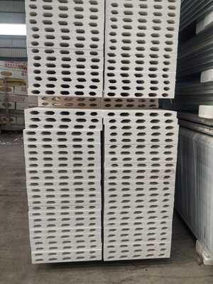 Огнестойкая и водонепроницаемая сэндвичная панель для чистых помещений с настраиваемой толщиной для условий высокой чистоты