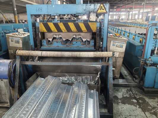 High Corrosion Resistance Corrugated Metal Decking with Trapezoidal Profile and Load Capacity Up To 500 Kg per Square Meter